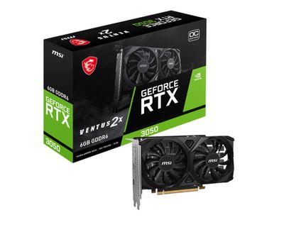 MSI VENTUS GeForce RTX 3050 2X E 6G OC NVIDIA 6 GB GDDR6_thumb
