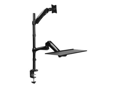 LogiLink Sit-Stand Workstation mounting kit - adjustable arm - for monitor / keyboard_thumb