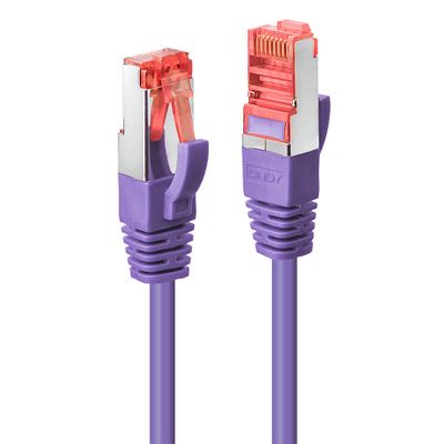 Lindy 47825 Netzwerkkabel Violett 3 m Cat6 S/FTP (S-STP) Rund_thumb