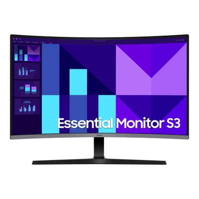 Samsung Curved LCD-Display Essential S3 LS32D396GAU - 81.3 cm (32") - 1920 x 1080 Full HD_thumb