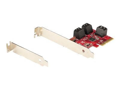 StarTech.com PCIe SATA Controller Karte - 2 Port SATA 3 Erweiterungskarte/Kontroller - 6Gbit/s - Voll/Halb Profil Blende - PCI Express Festplatten/SSD kontroller/Adapter (2P6G-PCIE-SATA-CARD) - Speicher-Controller - SATA 6Gb/s - PCIe 2.0 x1_3