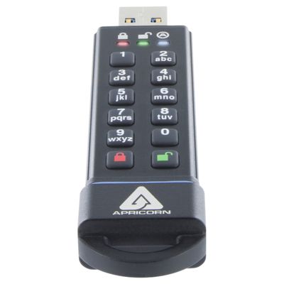 Apricorn ASK3 USB flash drive 16 GB USB Type-A 3.2 Gen 2 (3.1 Gen 2) Black_5