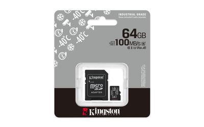 Kingston Flash-Card incl. SD-Adapter Industrial - microSDXC UHS-I - 64 GB_5