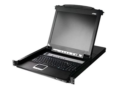ATEN Slideaway CL5708M - KVM-Konsole - 43.2 cm (17")_thumb