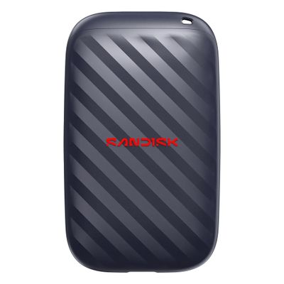 SanDisk external hard drive SDSSDE10-1T00-G25 - 1 TB - USB-C 3.2 Gen 2 - black_thumb