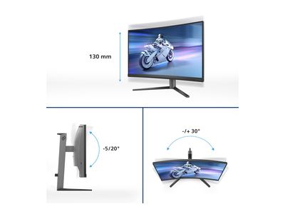 Philips Curved Gaming Monitor Evnia 5000 series 27M2C5200W - 68.5 cm (27") - 1920 x 1080 Full HD_5