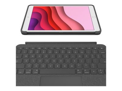 Logitech Combo Touch - keyboard and folio case - with trackpad - QWERTZ - German - graphite_6