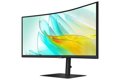 Samsung Curved Monitor ViewFinity S6 S65UC - 86 cm (34") - 3440 x 1440 UWQHD_3