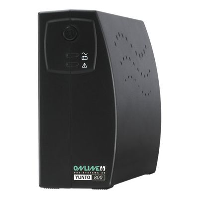 ONLINE USV-Systeme YUNTO 800 Unterbrechungsfreie Stromversorgung (USV) Line-Interaktiv 0,8 kVA 480 W 3 AC-Ausgänge_thumb
