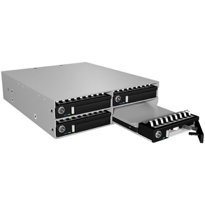ICY BOX Wechselrahmen IB-2222SSK - 4 x 2.5 SAS/SATA HDD  - SAS/SATA_1