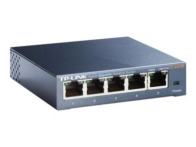 TP-Link TL-SG105 5-Port Metal Gigabit Switch - Switch - 5 Anschlüsse - nicht verwaltet_3