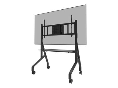 Neomounts FL50-575BL1 Wagen - robust - für Displayständer - Bodenständer - Schwarz_thumb