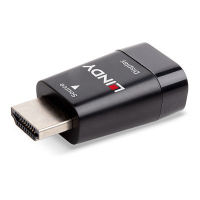 Lindy 38194 Kabeladapter HDMI Type A (Standard) VGA Schwarz_3