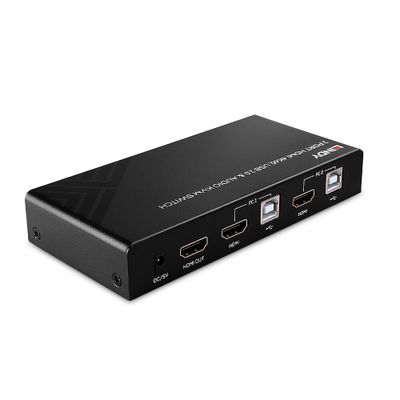 Lindy 32809 Tastatur/Video/Maus (KVM)-Switch Schwarz_3
