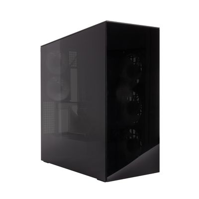 Case Arctic Xtender Vert. GPU Black/Clear Glass_2