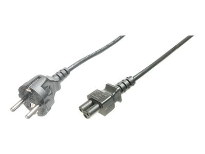 DIGITUS German power cable - CEE 7/7 (Type-F) (CEE 7/7)/IEC C5 - 1.2 m_1