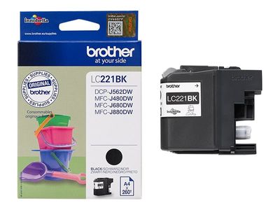 Brother LC221BK - black - original - ink cartridge_3