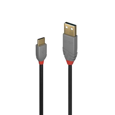 Lindy USB-Kabel Anthra Line - USB-A / USB-C - 1 m_thumb