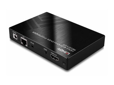 LINDY KVM over IP Extender, Receiver - KVM / infrared extender - 1GbE, HDMI_3