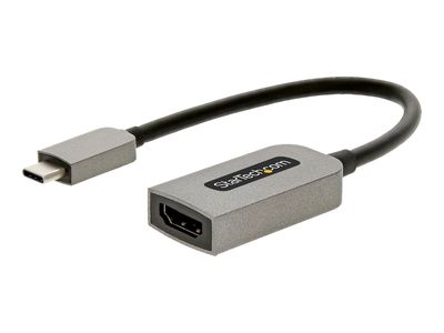 StarTech.com USB-C auf HDMI Adapter - 4K 60Hz Video, HDR10 - USB-C auf HDMI 2.0b Adapter Dongle - USB Typ-C DP Alt Mode auf HDMI Monitor/Display/TV - USB C auf HDMI Konverter (USBC-HDMI-CDP2HD4K60) - Videoadapter - HDMI / USB - 13 cm_thumb