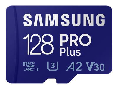 Samsung Flash-Card incl. USB-Adapter PRO Plus MB-MD128KB - microSDXC UHS-I - 128 GB_2