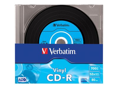 Verbatim Data Vinyl - CD-R x 10 - 700 MB - Speichermedium_thumb