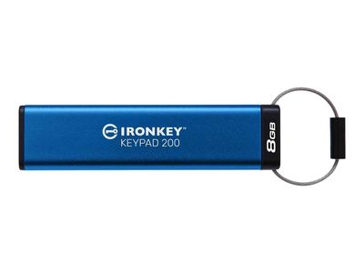 Kingston IronKey Keypad 200 - USB-Flash-Laufwerk - 8 GB_1