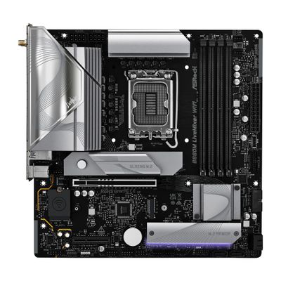ASRock B860M LiveMixer WiFi - motherboard - micro ATX - LGA1851 Socket - B860_2
