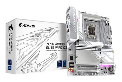 GIGABYTE Mainboard Z890 AORUS ELITE WIFI7 ICE - ATX - LGA1851 Socket - Intel Z890 Express_thumb