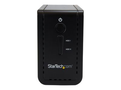 StarTech.com USB 3.1 Dual 3,5" SATA (6Gbit/s) Festplattengehäuse mit RAID - Zweifach 3,5 Zoll HDD/SSD/SSHD Gehäuse - USB-C und USB-A - Festplatten-Array_2