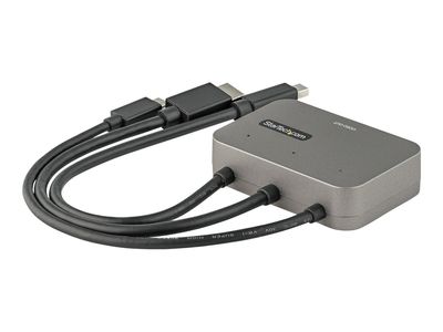 StarTech.com 3-in-1 Multiport auf HDMI Adapter - 4K 60Hz USB-C HDMI oder Mini DisplayPort auf HDMI Konverter für Konferenzräume - Digitaler AV Videoadapter für HDMI Monitor/Display (CDPHDMDP2HD) - Videoadapter - Mini DisplayPort / HDMI / USB_thumb