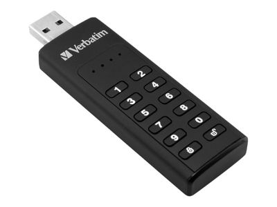 Verbatim USB-Stick Keypad Secure - USB 3.2 Gen 1 (3.1 Gen 1) - 64 GB - Schwarz_2