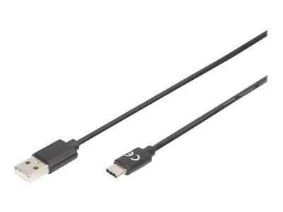 DIGITUS USB cable AK-300154-018-S - USB-A / USB-C - 1.8 m_2