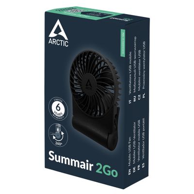 ARCTIC Handventilator Summair 2Go - schwarz_4