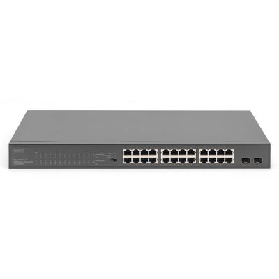 DIGITUS DN-95348-1 - Switch - 24 Anschlüsse - unmanaged - an Rack montierbar_thumb