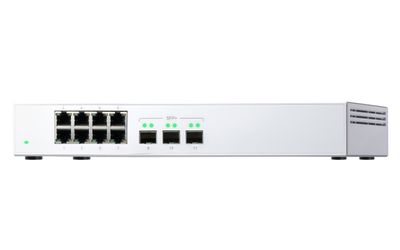 QNAP QSW-308S network switch Unmanaged Gigabit Ethernet (10/100/1000) White_7