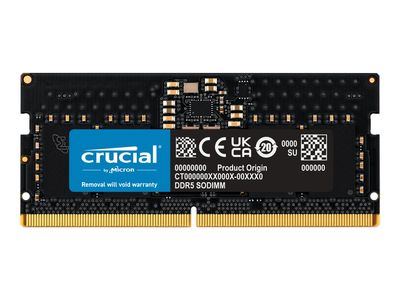 Crucial - DDR5 - Modul - 8 GB - SO DIMM 262-PIN / PC5-44800_thumb