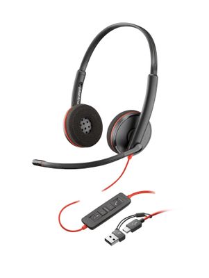 HP Poly Blackwire 3220 Stereo USB-C-Headset +USB-C/A Adapter (Packungseinheit)_8