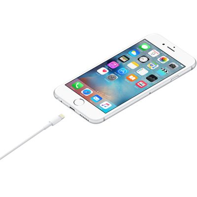 Kabel: Apple Lightning - Lightning / USB Typ A - 1m - weiß_2