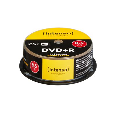Intenso - DVD+R DL x 25 - 8.5 GB - storage media_thumb