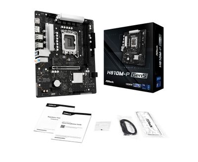 MB ASRock Intel 1851 H810M-P Gen 5_7