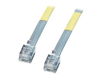 Cable Lindy RJ12 6P6C 5m Grey_2