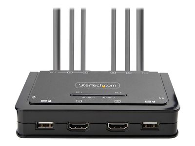StarTech.com KVM-/Audio-/USB-Switch - 2 ports_2