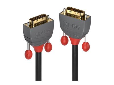 Cable Lindy DVI-D Dual Link Kabel Anthra Line 0,5m_3
