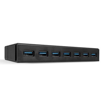 Lindy 43228 Schnittstellen-Hub USB 3.2 Gen 1 (3.1 Gen 1) Type-A 5000 Mbit/s Schwarz_thumb