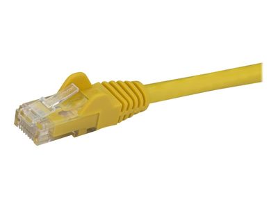 StarTech.com 10m CAT6 Ethernet Cable, 10 Gigabit Snagless RJ45 650MHz 100W PoE Patch Cord, CAT 6 10GbE UTP Network Cable w/Strain Relief, Yellow, Fluke Tested/Wiring is UL Certified/TIA - Category 6 - 24AWG (N6PATC10MYL) - patch cable - 10 m - yellow_2