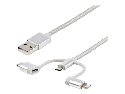 StarTech.com USB Lightning cable - USB / USB-C - 1 m_1