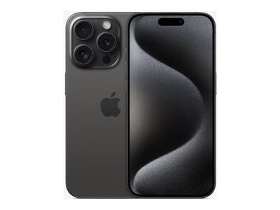 Apple iPhone 15 Pro - black titanium - 5G smartphone - 256 GB - GSM_1