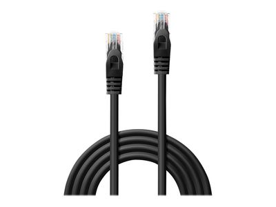 Cable Lindy Cat6 U/UTP 0,5m Black_2