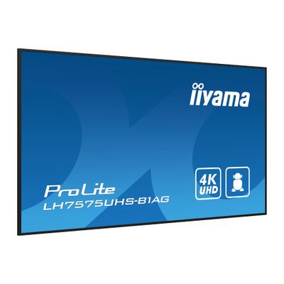 iiyama LED-Display ProLite LH7575UHS-B1AG - 189.3 cm (75") - 3840 x 2160 4K_3